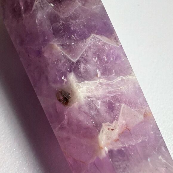 Amethyst Crazy Lace Crystal Wand (#5) - Picture 8 of 13